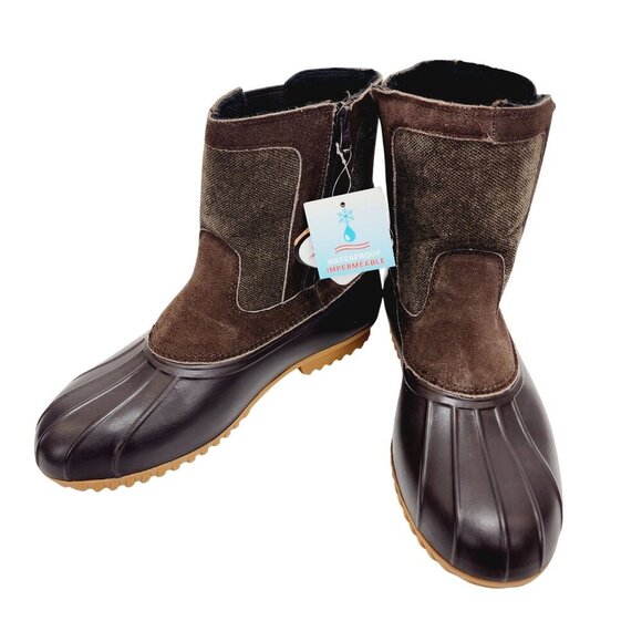 Propet Womens Insley Cold Weather Duck Inspired Boots Size 11X(2X) Wide NEW - Picture 13 of 16